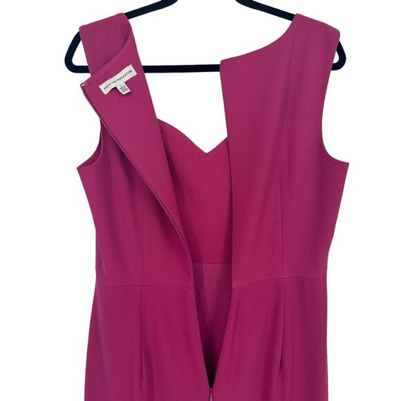 Dress the Population Monroe Hibiscus Side Slit Gown Dress Size Large Prom Formal - Picture 6 of 13